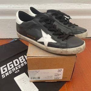 Authentic Golden Goose Superstar Sneakers Size 7